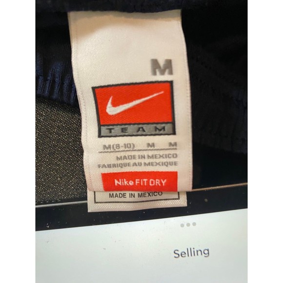 Nike Women’s Dry Fit shorts Blue Sz Medium (8-10) Red Tags EUC - Picture 7 of 9